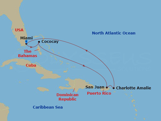 7-Night Eastern Caribbean & Perfect Day Cruise