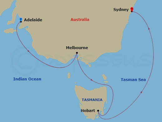 6-night Southern Australia Explorer Cruise