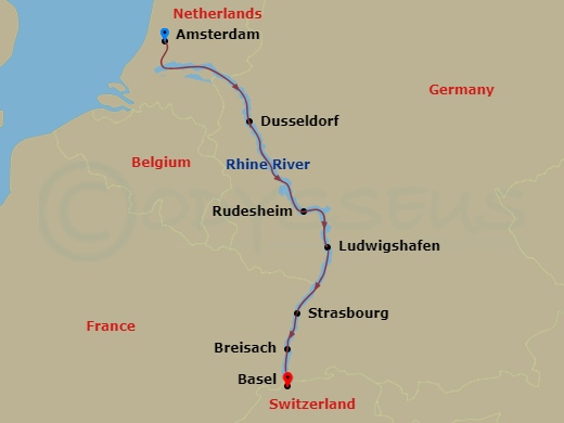 7-night Captivating Rhine Cruise