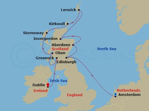 12-Night Scotland Intensive Voyage