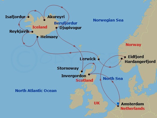 14-night Legends Of Iceland & Scotland Cruise