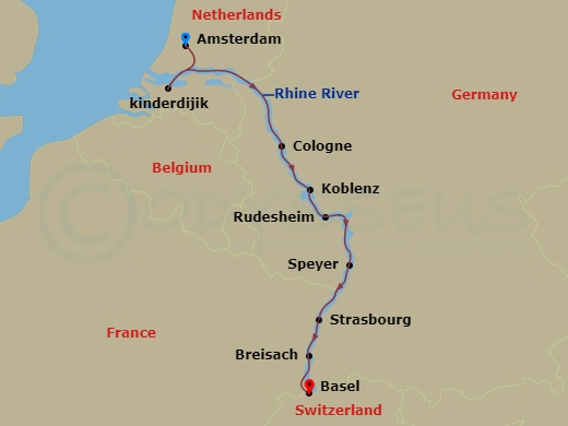 7-night Rhine Getaway Cruise