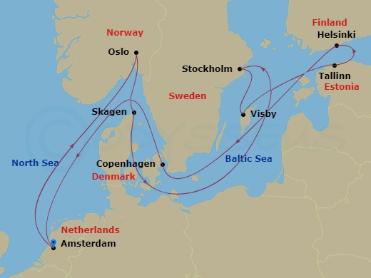 13-night Best Of Scandinavia Cruise