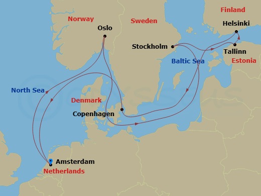 12-night Best Of Scandinavia Cruise