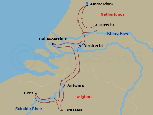 7-night Best Of Holland & Belgium Cruise