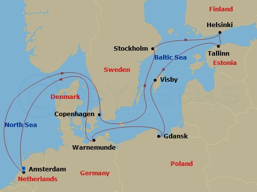 12-night Best Of Scandinavia Cruise