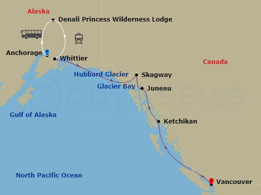 11-night Denali Explorer Cruisetour #DB4