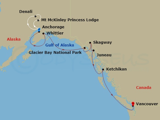 11-night Denali Explorer Cruisetour #EB4