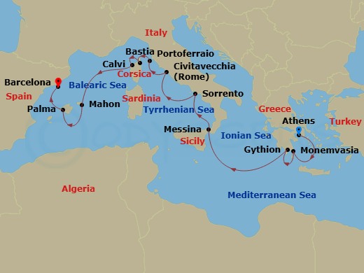 14-night Star Collector: Ancient To Avant-Garde Mediterranean Cruise