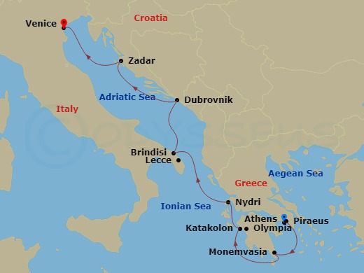 7-Day Greece & Dalmatian Delights