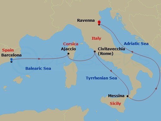 5-night France & Italy Cruise