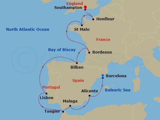 14-night Iberia To Wine Country Voyage