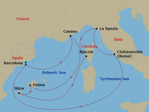 11-night Barcelona, Palma, Rome & (Many) More Cruise