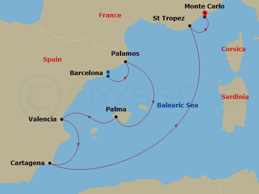 7-night Mediterranean Cruise