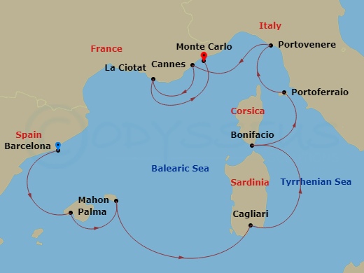 10-night Mediterranean Magic Cruise