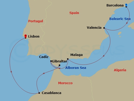 9-night Mediterranean Cruise