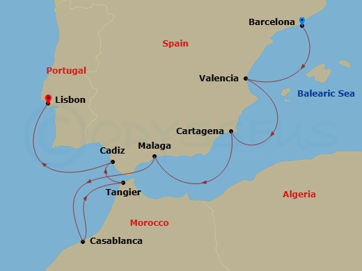 10-night Mediterranean Cruise