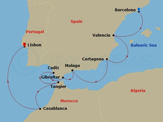 10-night Mediterranean Cruise