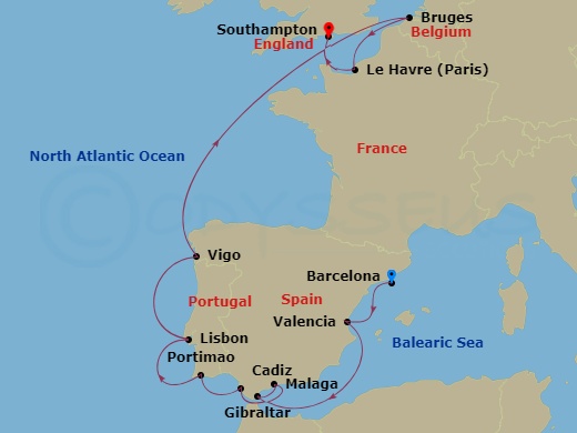 11-night Europe Cruise