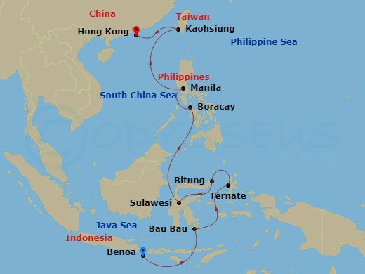 14-night Indonesia & The Philippines Cruise