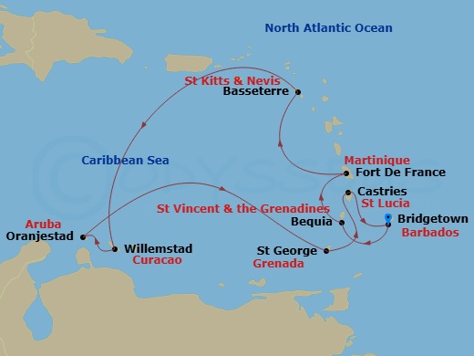 10-night Southern Caribbean Cruise