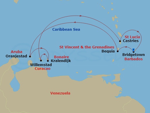 8-night Southern Caribbean Cruise