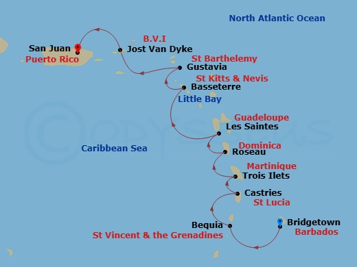 10-night Eastern & Southern Caribbean Cruise