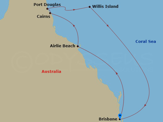 7-night Great Barrier Reef Cruise