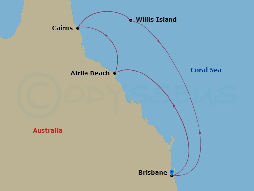 6-night Great Barrier Reef Cruise