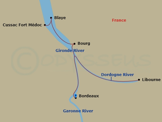 7-night Taste of Bordeaux Cruise