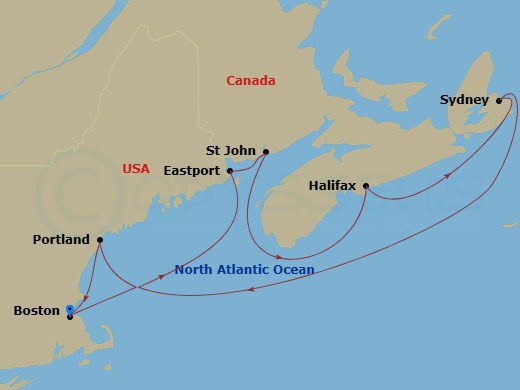 7-night Canada & New England Circle Cruise: New Brunswick