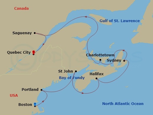 10-night Classic Canada & New England Cruise