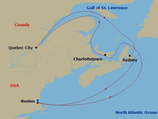 10-night Canada & Boston Cruise