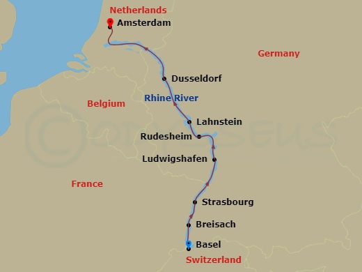 7-night Enchanting Rhine Cruise