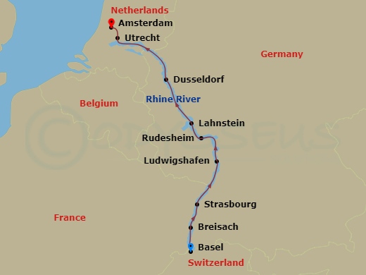 7-night Enchanting Rhine Cruise