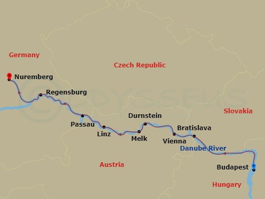 7-night Blue Danube Discovery Cruise