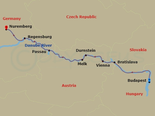 7-night Blue Danube Discovery (A Taste Of Christmas Markets) Cruise