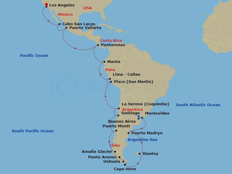 32-night Andes & Cape Horn Grand Adventure Cruise