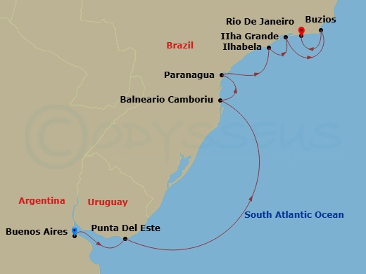 12-night South America Cruise