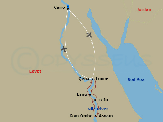 11-night Pharaohs and Pyramids Cruise/Land Package 