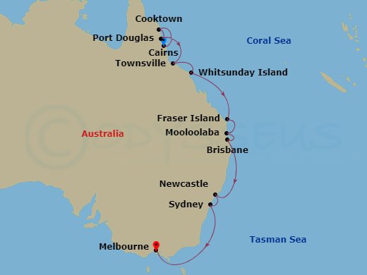 15-night Australia Cruise