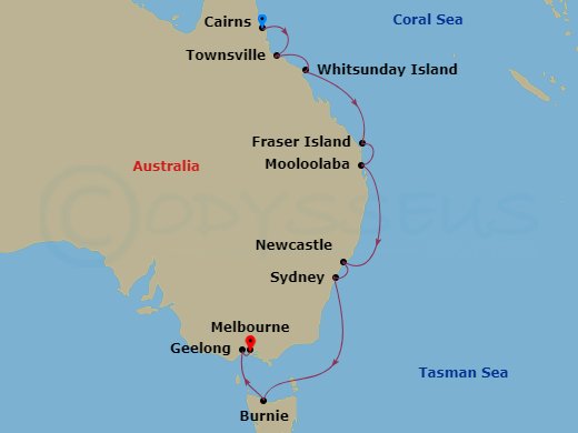 14-night Australia Cruise