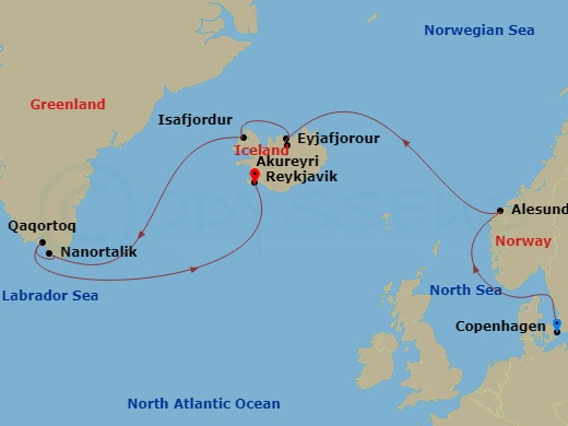 11-night Iceland & Greenland Passage Cruise
