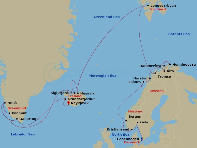 25-night Svalbard and Arctic Journey Voyage