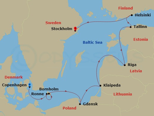 7-night Baltic Cruise
