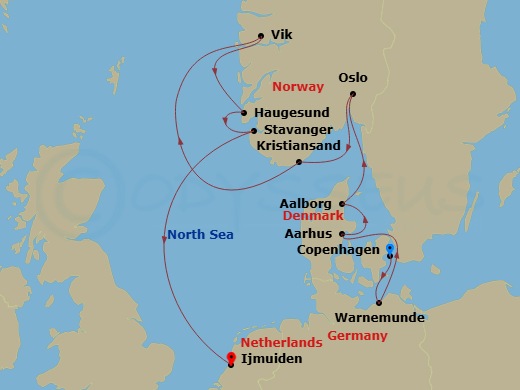 12-night Northern Europe Cruise