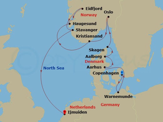 12-night Northern Europe Cruise