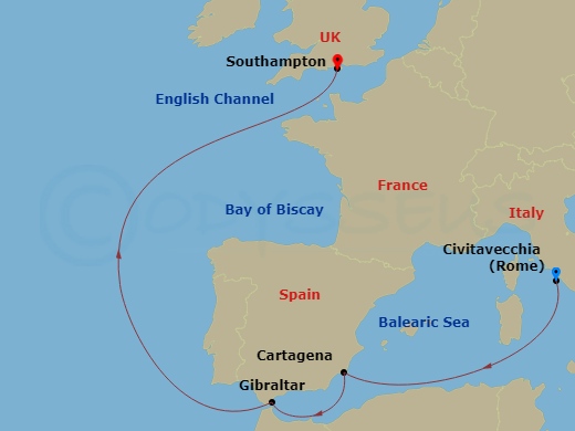 6-night Spain And Gibraltar Cruise