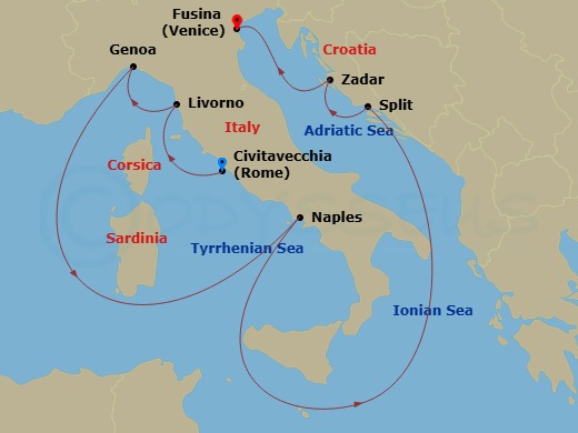 10-night Mediterranean Cruise