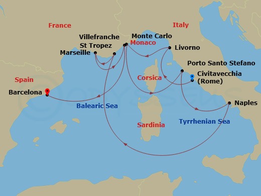 11-night Mediterranean Cruise